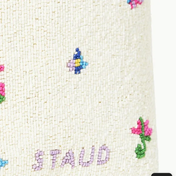 STAUD  First Bloom Cote  Tote Bag - Picture 3 of 6